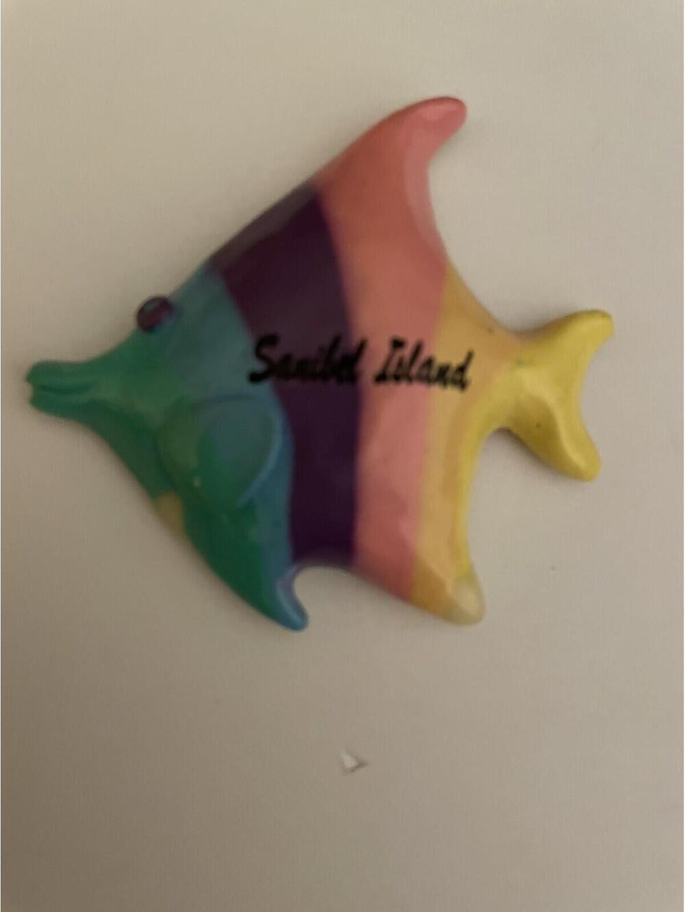 Sanibel Island Colorful Fish Magnet